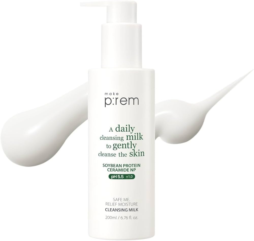 MAKE P:REM - Relief Moisture Cleansing Milk