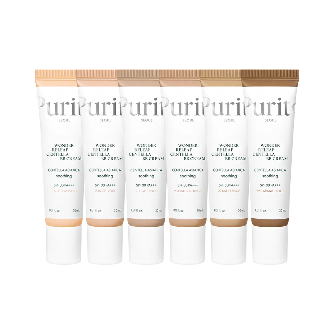 PURITO SEOUL - Wonder Releaf Centella BB Cream (VARIOS COLORES)
